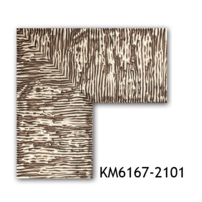 KM6167-2101 БАГЕТ ПЛАСТИК ШИР.7,6 СМ 2,9 М