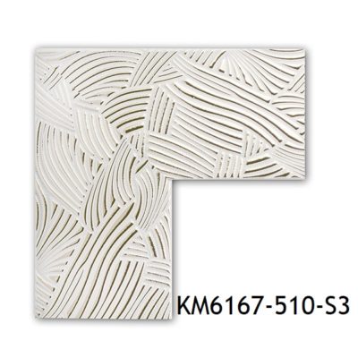 KM6167-510-S3 БАГЕТ ПЛАСТИК ШИР.7,6 СМ 2,9 М