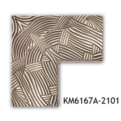 KM6167A-2101 БАГЕТ ПЛАСТИК ШИР.7,6 СМ 2,9 М