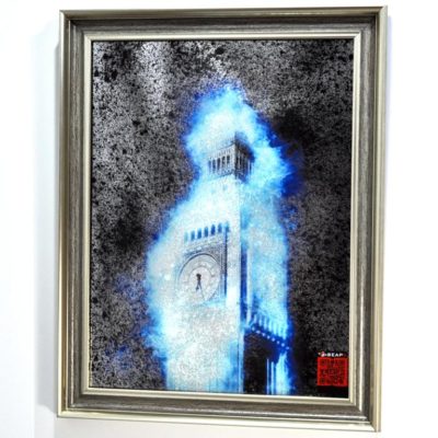СОСТАРЕННАЯ КАРТИНА X8 LONDON IN SILVER №529S