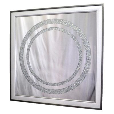 ZERROFIXX GLITTER CIRCLE SILVER. X10. №3305