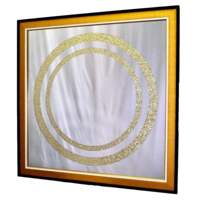 X10 GLITTER CIRCLE GOLD. БЛЕСТЯЩЕЕ ЗЕРКАЛО №3309