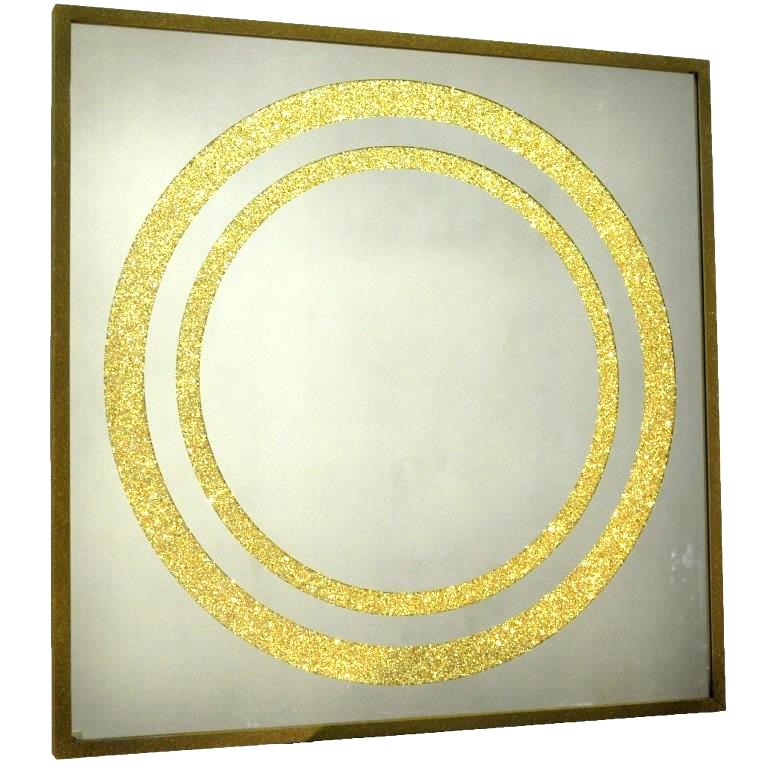 ZERROFIXX GLITTER CIRCLE GOLD X10 3 SERIES №3309