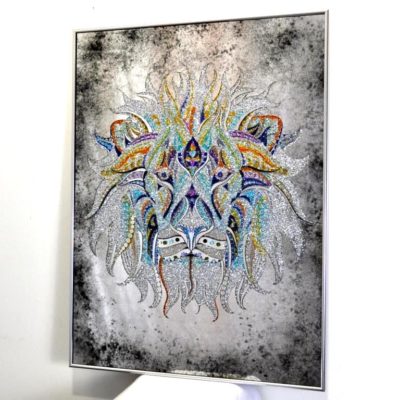 ПРЕМИУМ КАРТИНА С КАМНЯМИ PRECIOSA CRYSTAL LION №3315A