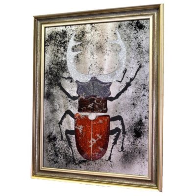 CRYSTAL STAG BEETLE. ЖУК-ОЛЕНЬ №3321