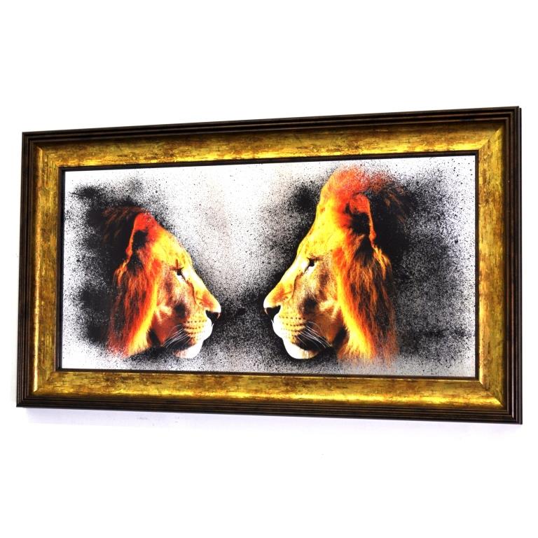 PRIDE. 2 LIONS. №7007 MINI.X23.420X720MM