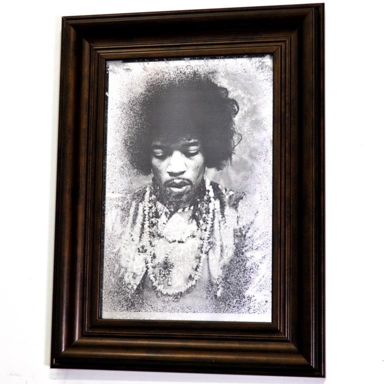 JIMI HENDRIX. BLACK AND WHITE. №1764